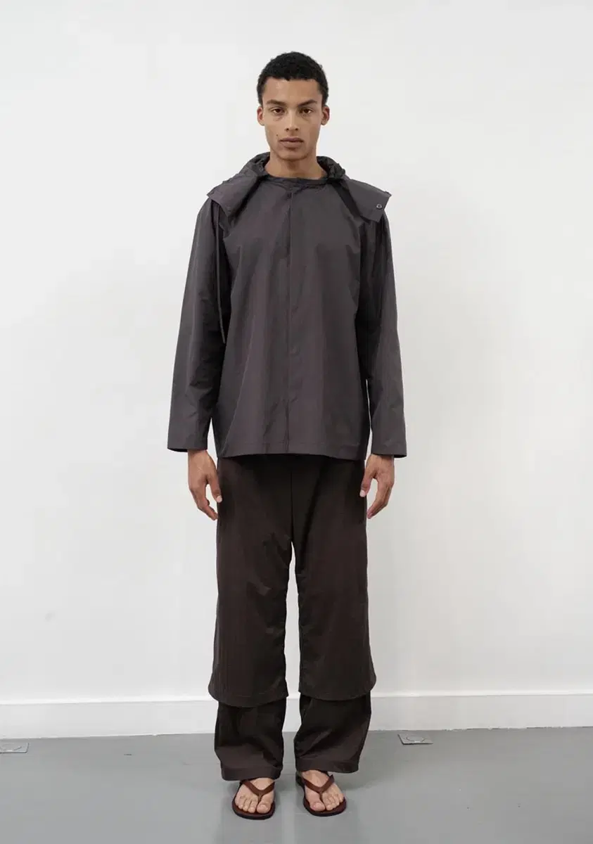 AMOMENTO | 아모멘토 [M] Amomento Drawstring Layered Pants